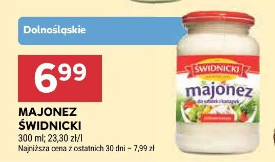 Majonez świdnicki promocja w Stokrotka