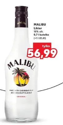 Likier Malibu promocja w Kaufland
