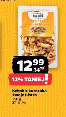 Kebab z kurczaka Twoje Bistro promocja w Netto