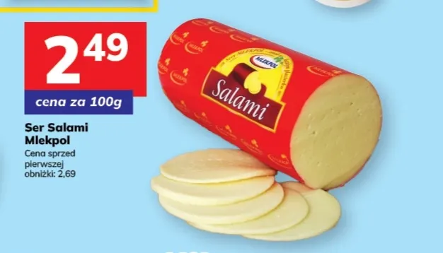Ser Salami Mlekpol promocja w Hitpol