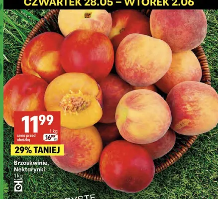 Brzoskwinie promocja w Delikatesy Centrum