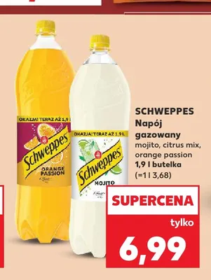 Napój gazowany Schweppes Mojito promocja w Kaufland