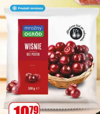 Wiśnie bez pestek Mroźny Ogród promocja w Dino