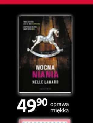 Książka Nocna niania Nelle Lamarr oprawa miękka promocja w Empik