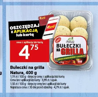 Bułeczki na grilla Natura promocja w Twój Market