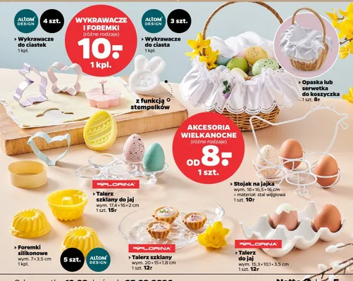 Opaska lub serwetka do koszyczka promocja w Netto