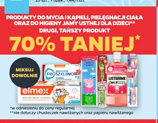 Pasta do zębów dla dzieci Proszkliwo Sensodyne promocja w Netto
