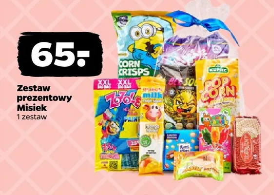 Zestaw prezentowy Misiek promocja w Netto