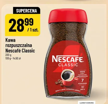 Kawa rozpuszczalna Nescafé Classic promocja w POLOmarket