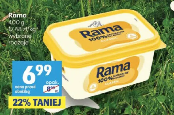 Margaryna Rama promocja w Delikatesy Centrum