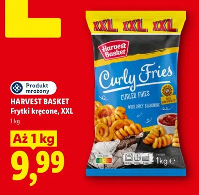 Frytki kręcone XXL Harvest Basket promocja w Lidl