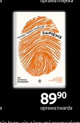 Książka Sapiens Yuval Noah Harari promocja w Empik