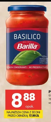 Sos Barilla Basilico promocja w Delikatesy Centrum