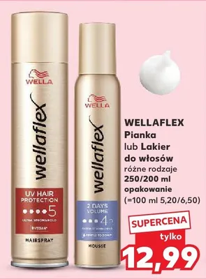 Pianka lub lakier do włosów różne rodzaje promocja w Kaufland