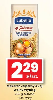 Makaron Jajeczny 4 Jaj Lubella promocja w emma MARKET