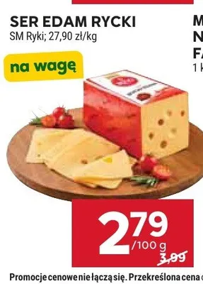 Ser Edam Rycki SM Ryki promocja w Stokrotka