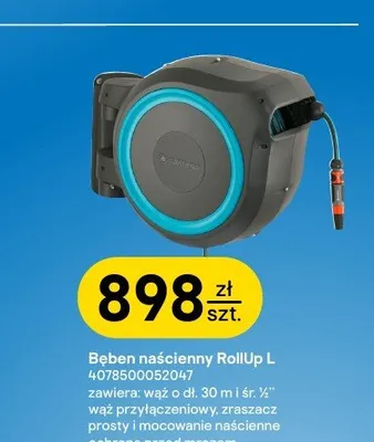 Bęben naścienny Gardena RollUp L promocja w Castorama