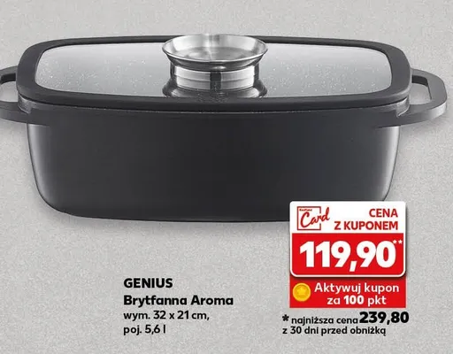 Brytfanna Aroma Genius promocja w Kaufland