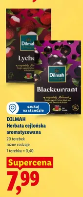 Herbata cejlońska aromatyzowana promocja w Lidl