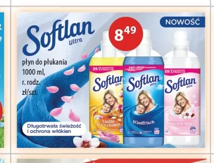 Płyn do płukania Ultra Softlan promocja w Drogerie Laboo