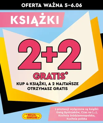 Książki promocja w Biedronka