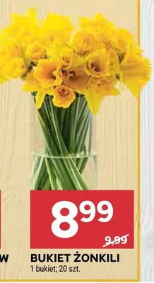 Bukiet żonkili promocja w Stokrotka
