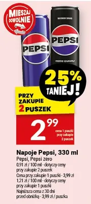 Napoje Pepsi promocja w Twój Market