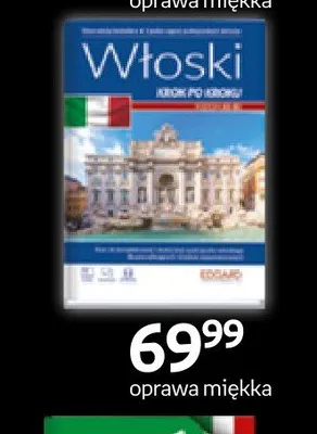 Książka Włoski krok po kroku Edgard promocja w Empik