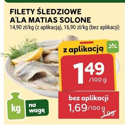 Filety śledziowe dla matjasa odsączone promocja w Stokrotka