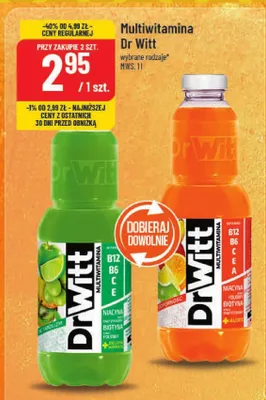 Multiwitamina Dr Witt promocja w POLOmarket