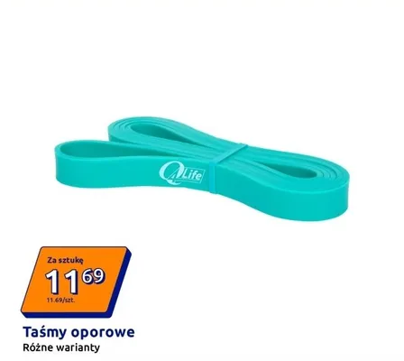 Taśmy oporowe, różne warianty promocja w Action