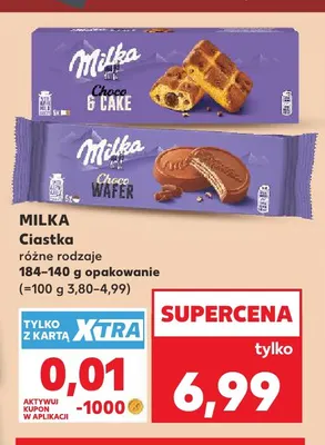 Ciastka Milka promocja w Kaufland