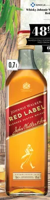 Whisky Johnnie Walker Red Label promocja w POLOmarket
