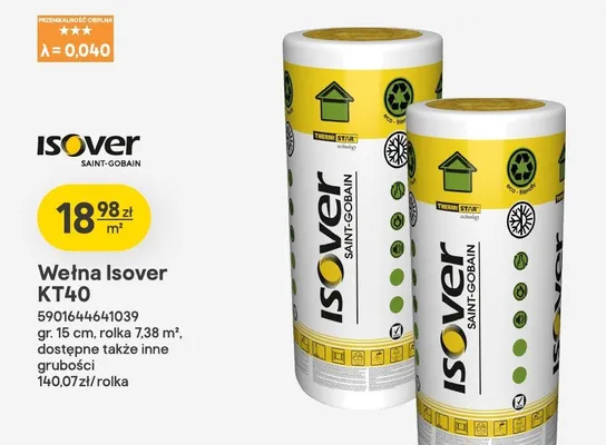 Wełna KT40 promocja w Castorama