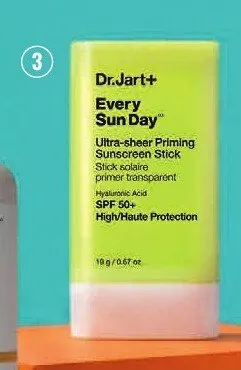 Sztyft z filtrem Dr.Jart+ Every Sun Day Sun Stick SPF 50+ promocja w Super-Pharm