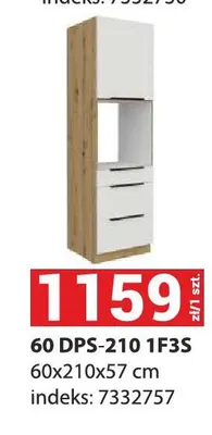 Szafka kuchenna Aria 60 DPS-210 1F3S promocja w Merkury Market