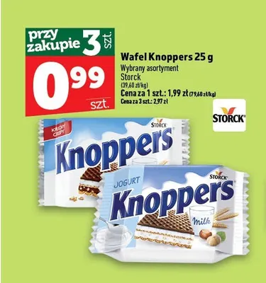 Wafel Knoppers promocja w TOPAZ