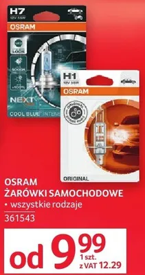 Żarówki samochodowe OSRAM promocja w Selgros