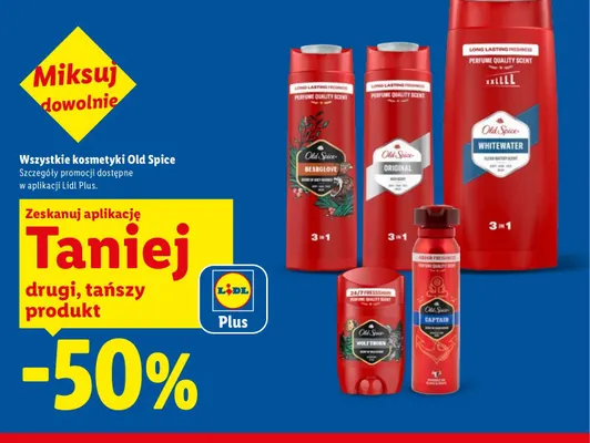 Dezodorant w sprayu Old Spice Captain promocja w Lidl