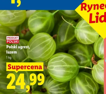 Agrest polski luzem Ryneczek Lidla promocja w Lidl