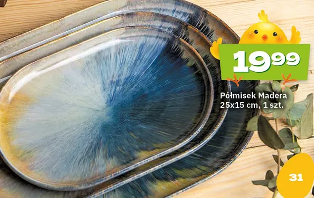 Półmisek Madera 25x15cm promocja w Twój Market