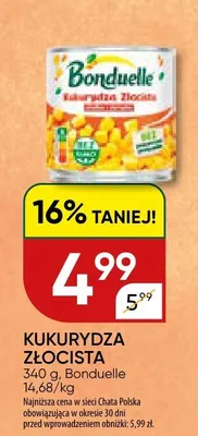 Kukurydza złocista promocja w Chata Polska