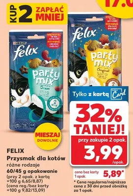 Przysmak dla kotów promocja w Kaufland