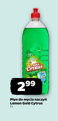 Płyn do mycia naczyń Gold Cytrus Lemon promocja w Netto