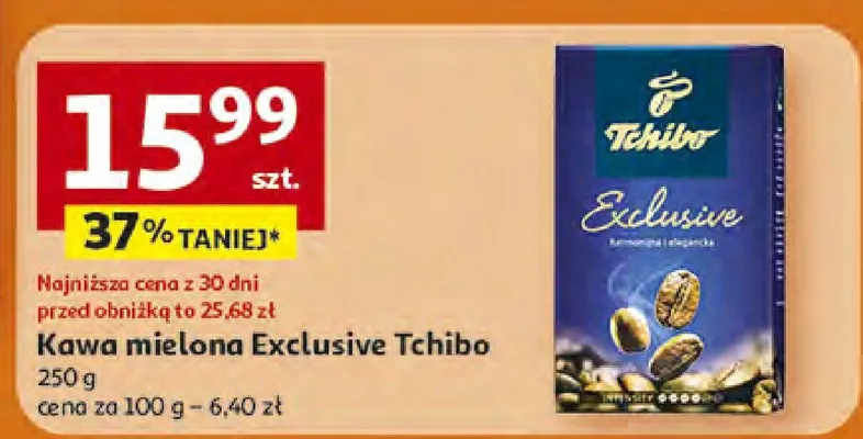 Kawa mielona Exclusive promocja w Auchan