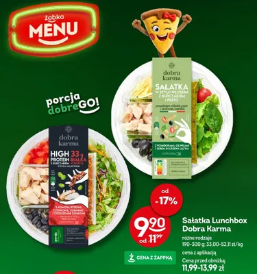 Sałatka Lunchbox w stylu azjatyckim z kurczakiem Dobra Karma promocja w Żabka