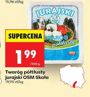 Twaróg półtłusty promocja w Biedronka