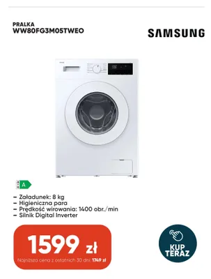 Pralka Samsung promocja w Max Elektro