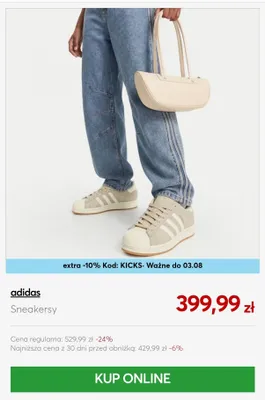 Sneakersy Adidas promocja w eobuwie.pl