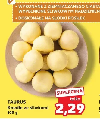 Knedle ze śliwkami promocja w Kaufland